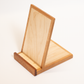 Maple Phone Stand with Cherry Accents