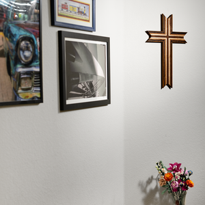 African Mahogany Core Cross