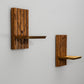 Empty Shelves Hanging On Wall
