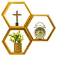 Oak and Cedar Honeycomb Shelves Set