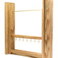Solid Oak Jewelry Stand