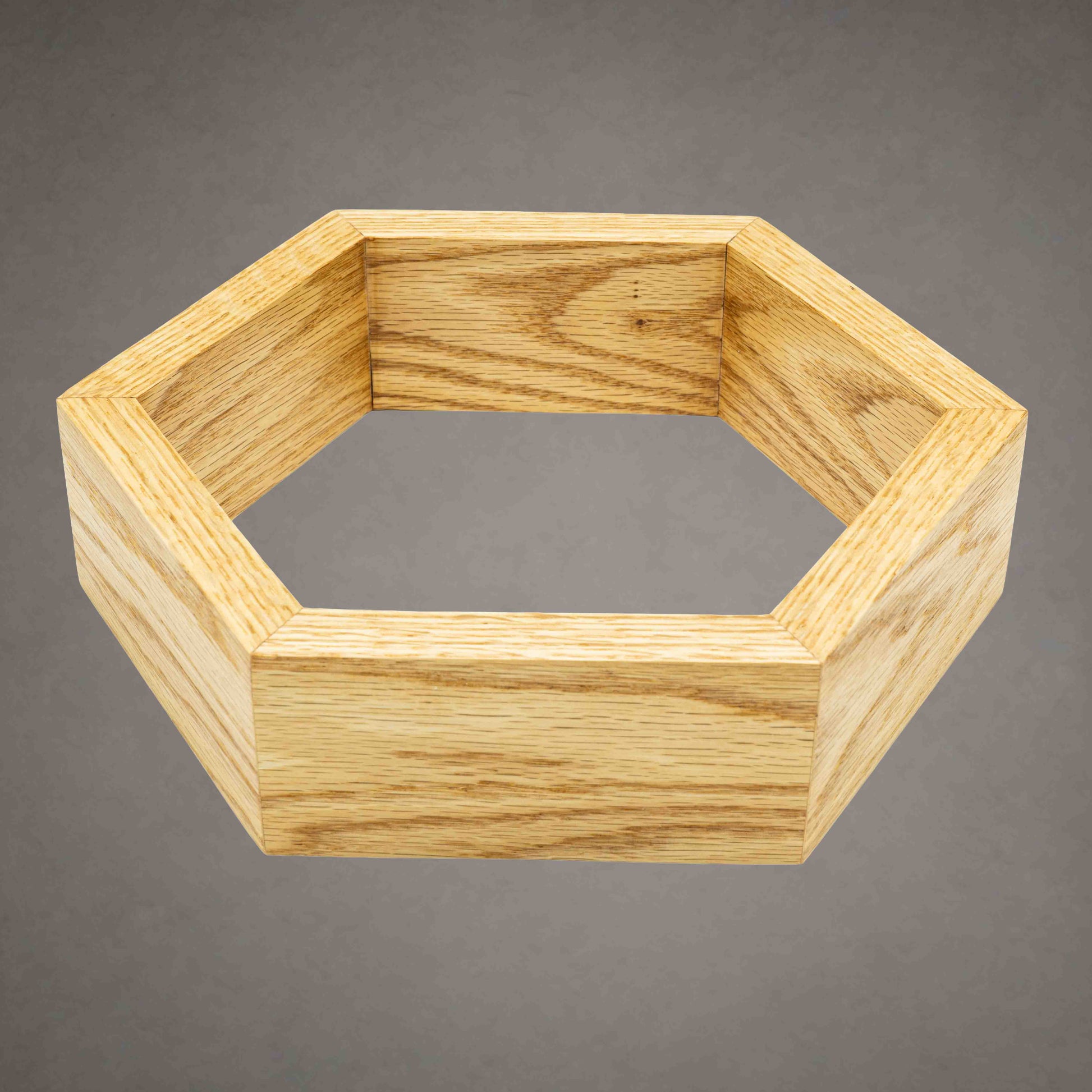 Oak Honeycomb Shelf #1