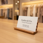 Boutique Angled View Business Card Holder
