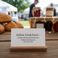 Farmers Market Business Card Holder